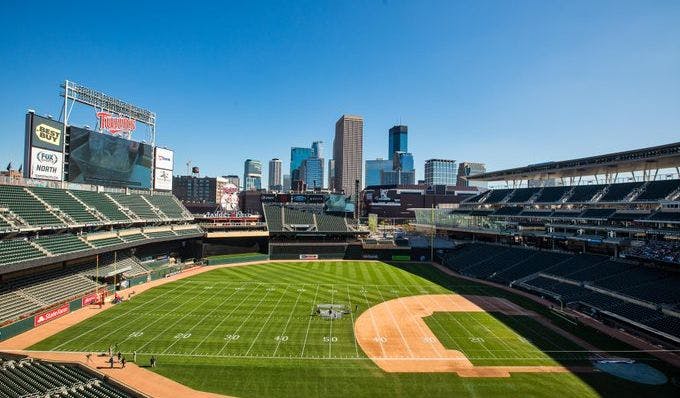 South Dakota State will make its first appearance at Target Field this September