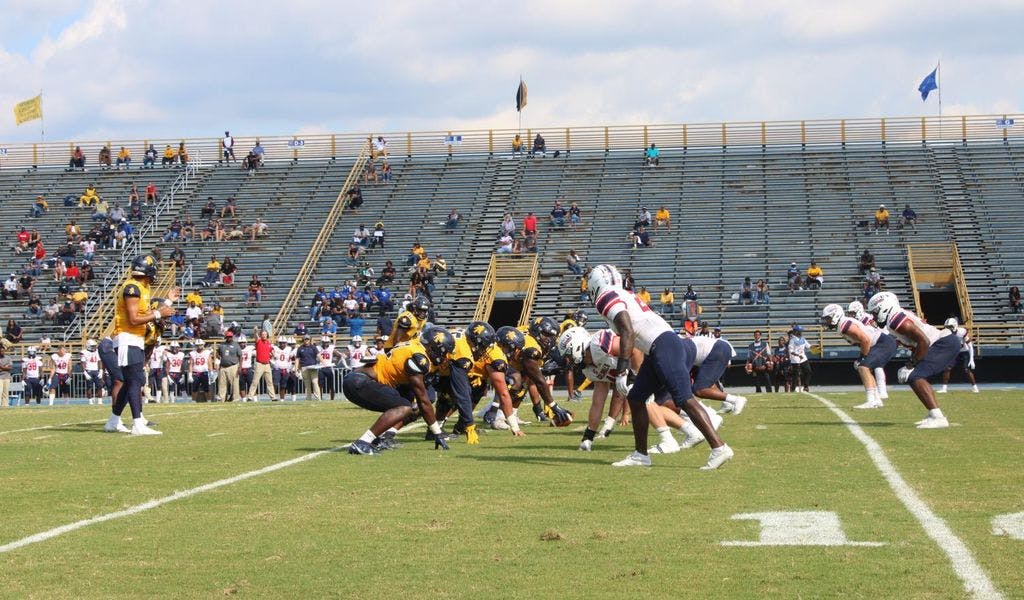 NC A&T won the only previous meeting with Robert Morris 41-14.