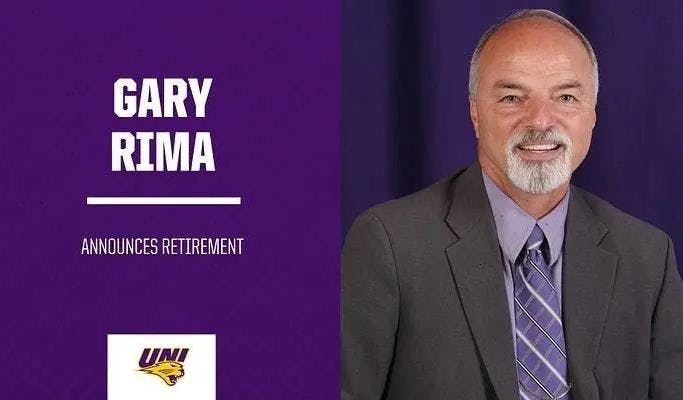 UNI's Gary Rima announces retirement after 29 years