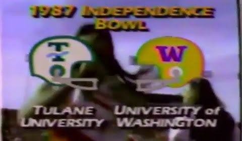 Tulane lost to Washington in their only Independence Bowl appearance
