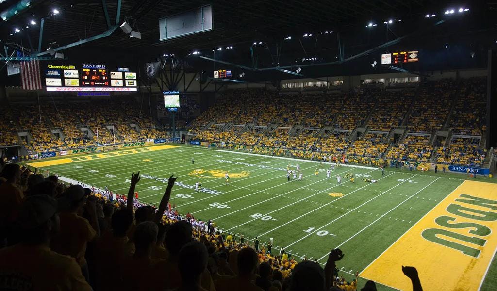 North Dakota State's football stadium — Fargodome